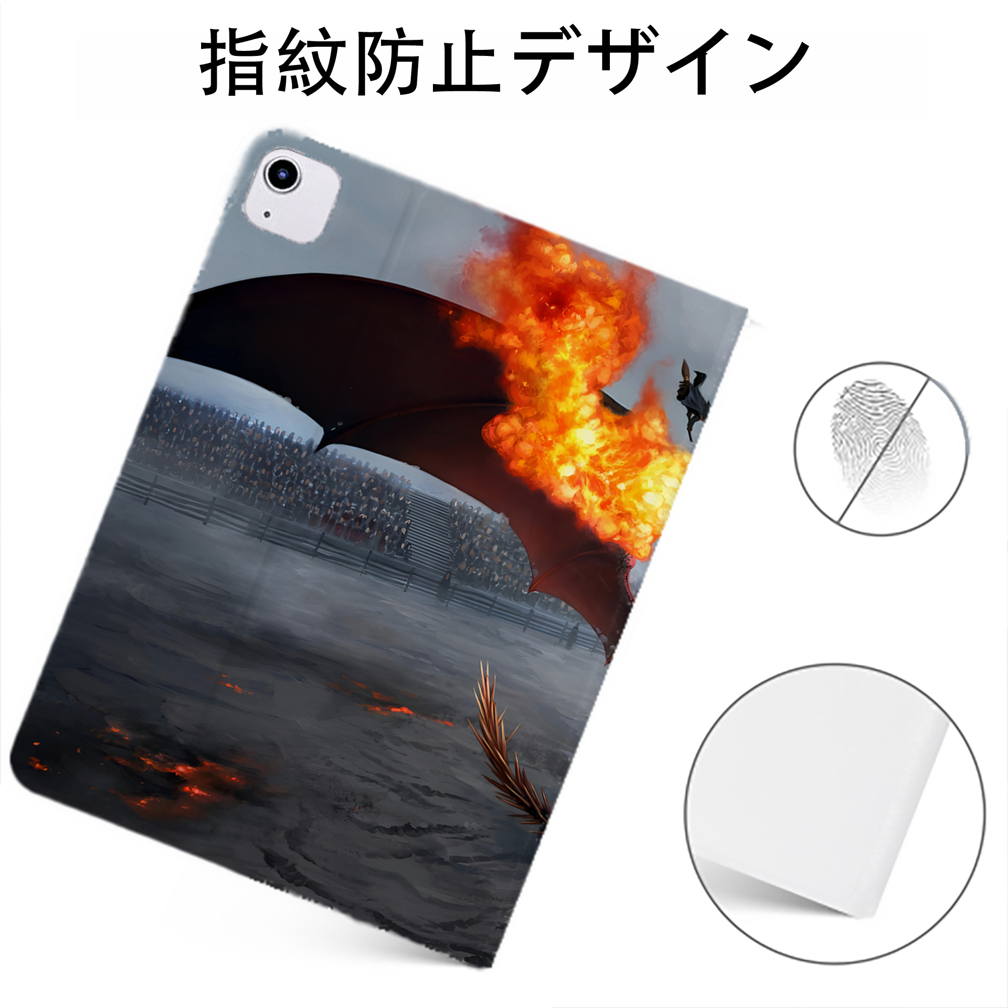 （画像用） Harry Potter ハリー・ポッターシリーズ IPadケース ペンホルダー付き ブックスタイルデザイン